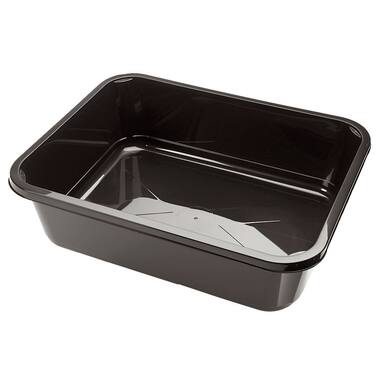 SPUITGIETBAK 5000cc ZWART  148st
